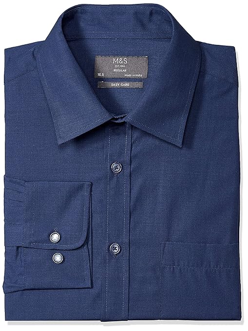 Buy Marks & Spencer Men's Regular Shirt at Amazon.in