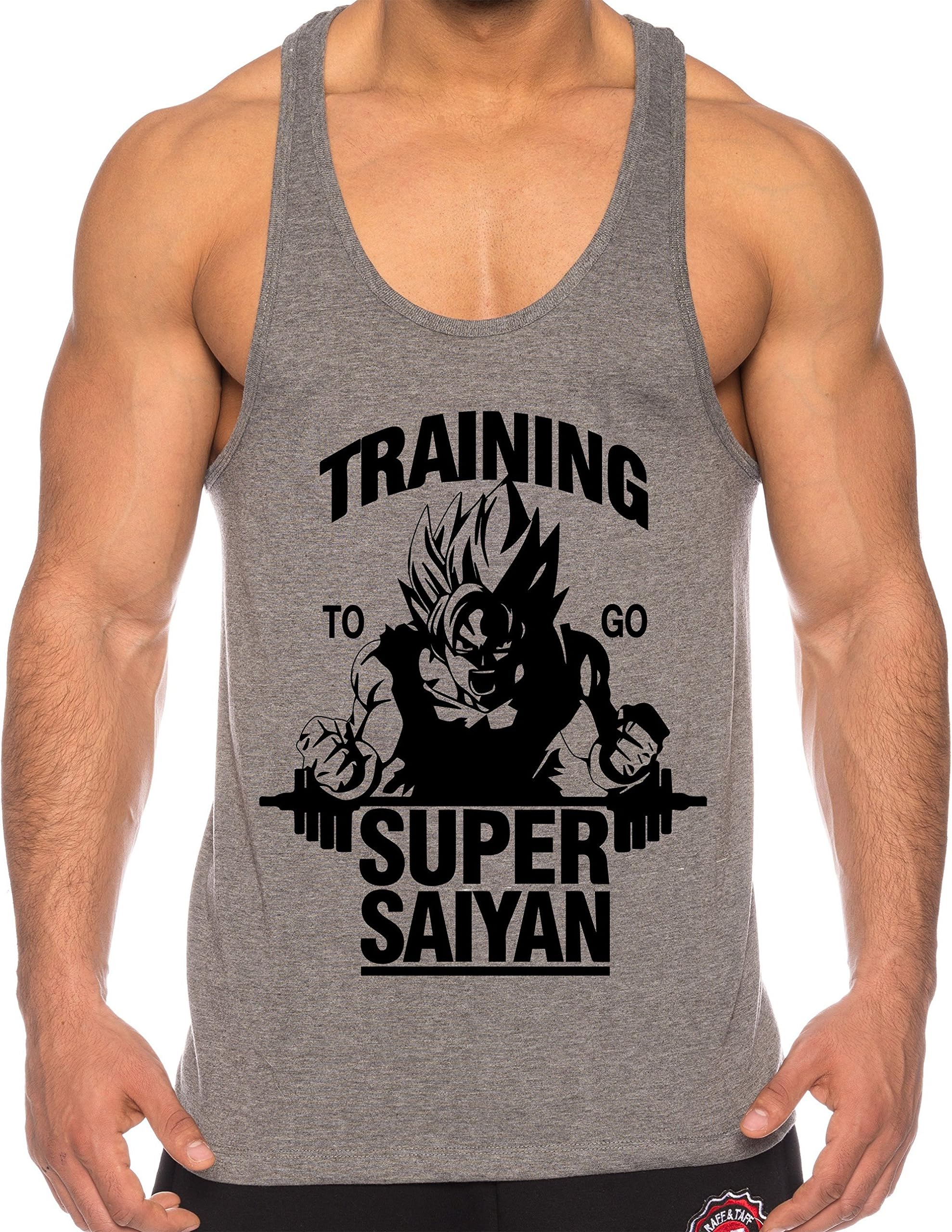 Goku Super Saiyan Men's Tank Top One Goku Dragon Master Son Ball Vegeta Turtle Roshi Piece Gym