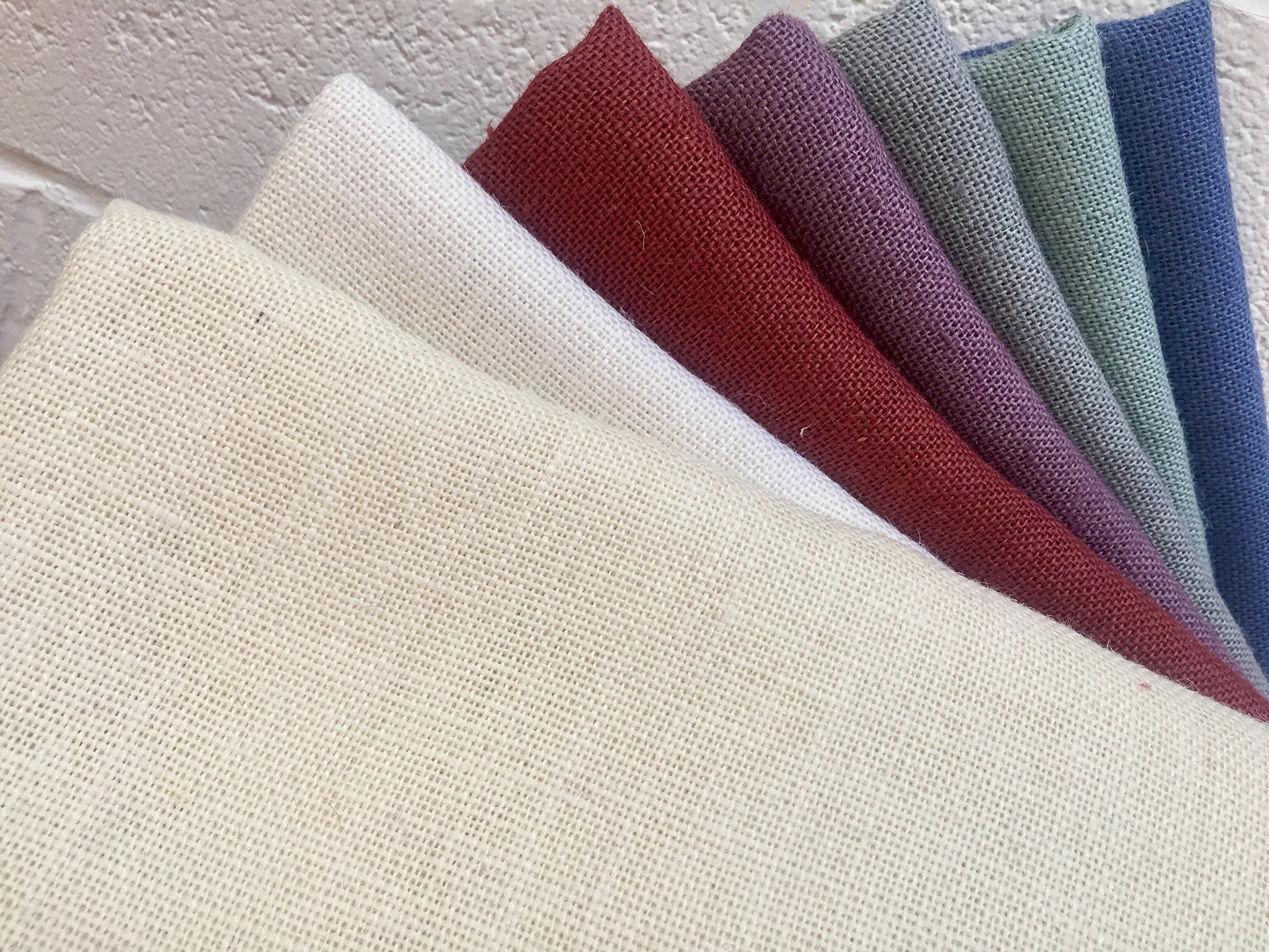 coloured hessian