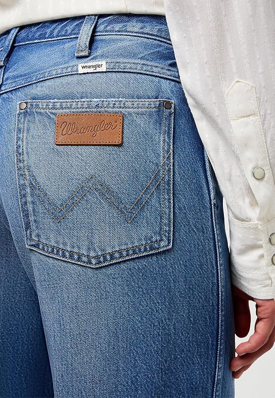 - Jeans Donna - Vestibilità a Gamba Larga - World Wide — foto 6 di 6