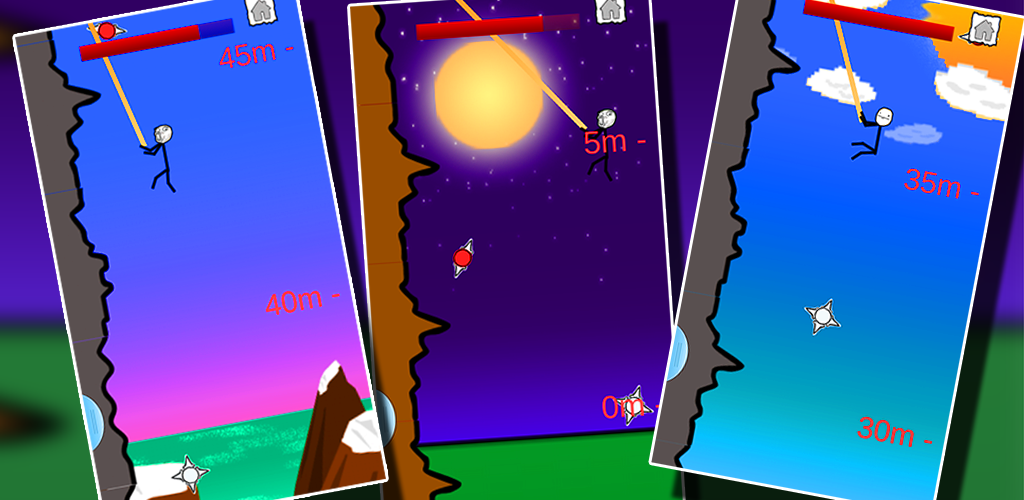 Rappelling Stickman Rock ClimbingAmazon.deAppstore for Android