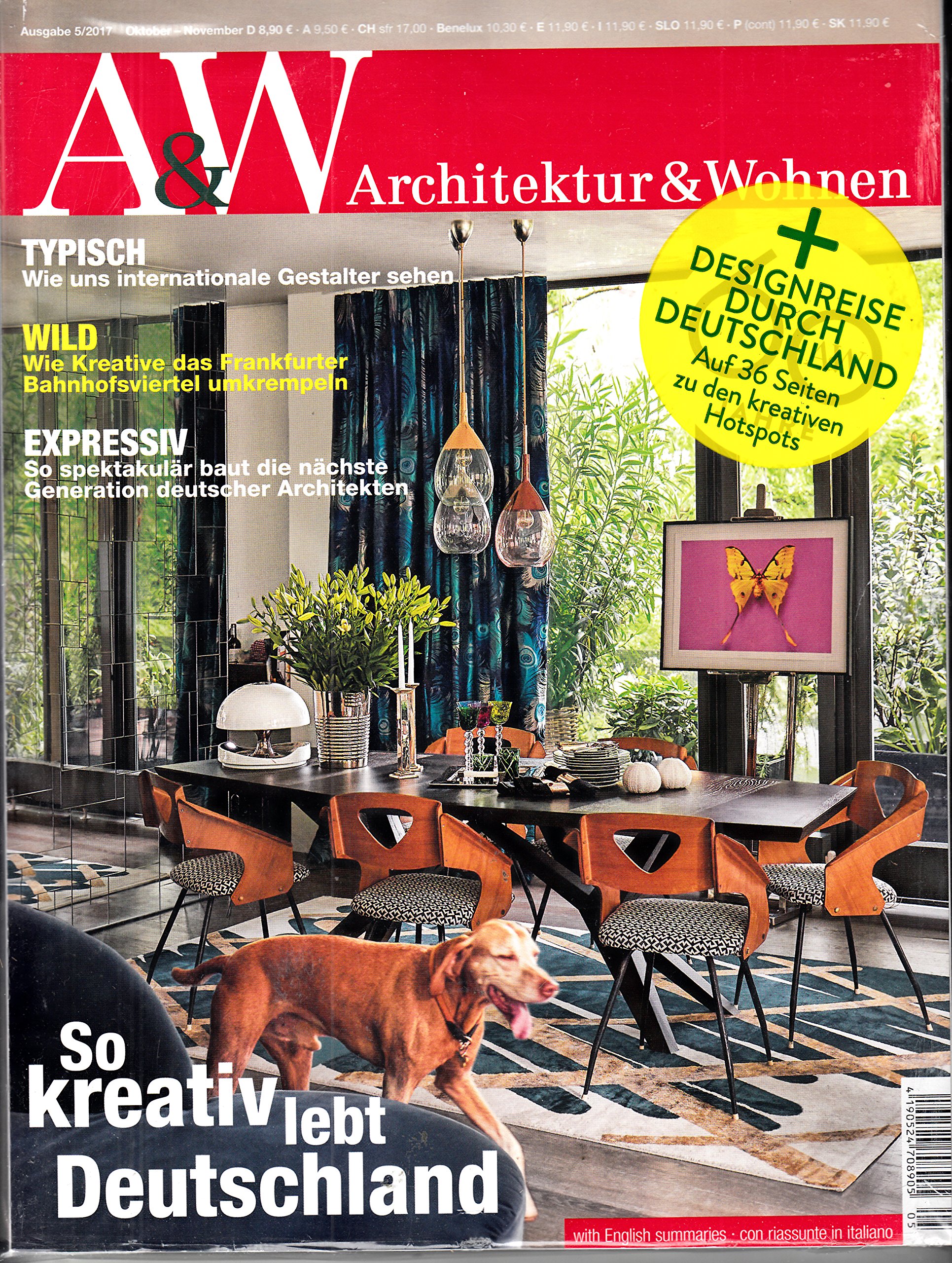 A W Architektur Wohnen 5 2017 So Kreativ Lebt Deutschland Zeitschrift Magazin Einzelheft Heft Amazon De Diverse 146 Bucher