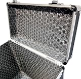 Gorilla DJ LP50 12 Inch Vinyl Record Storage Box Case Black with Free Cleaning view 4