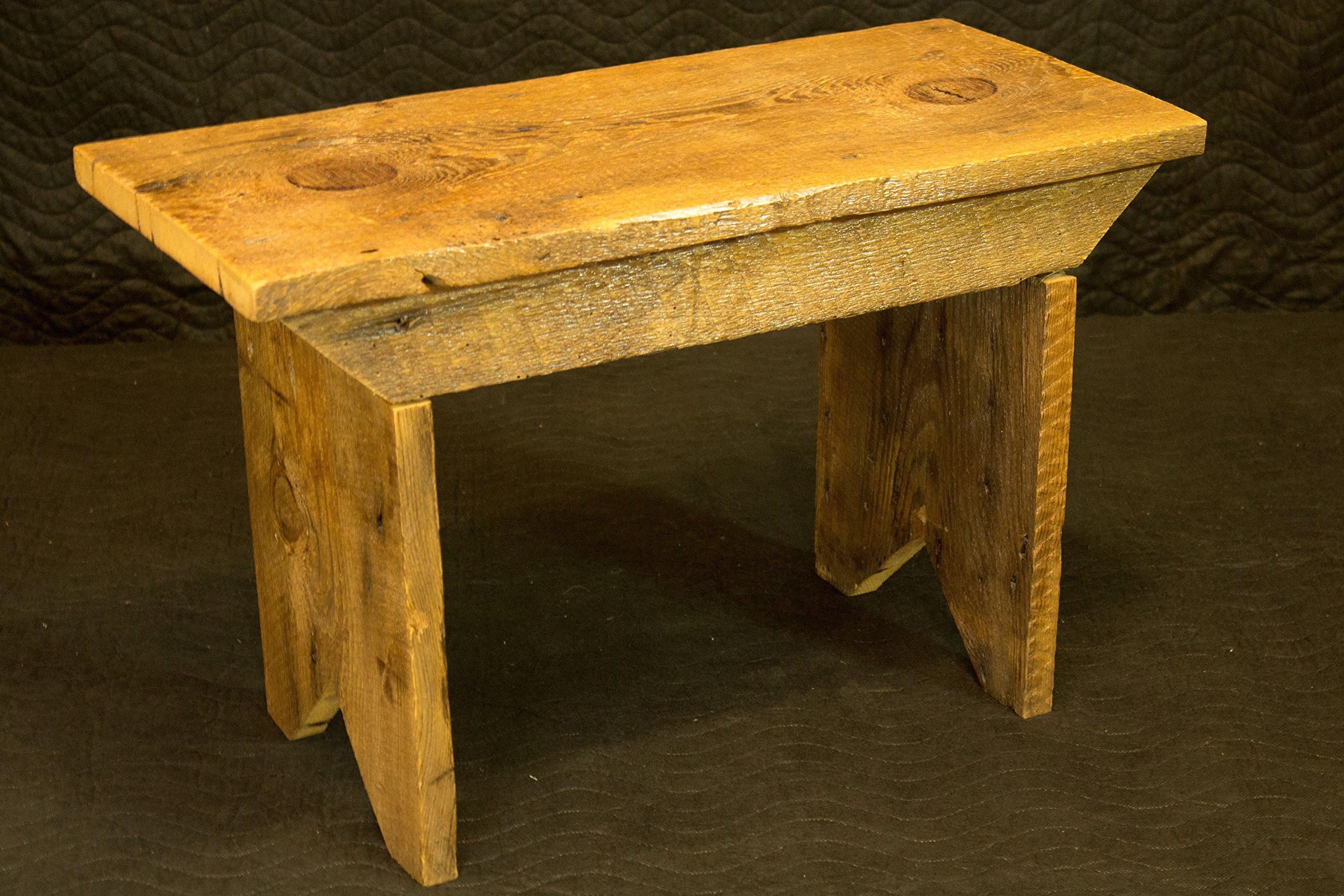 Reclaimed Barnwood Bench