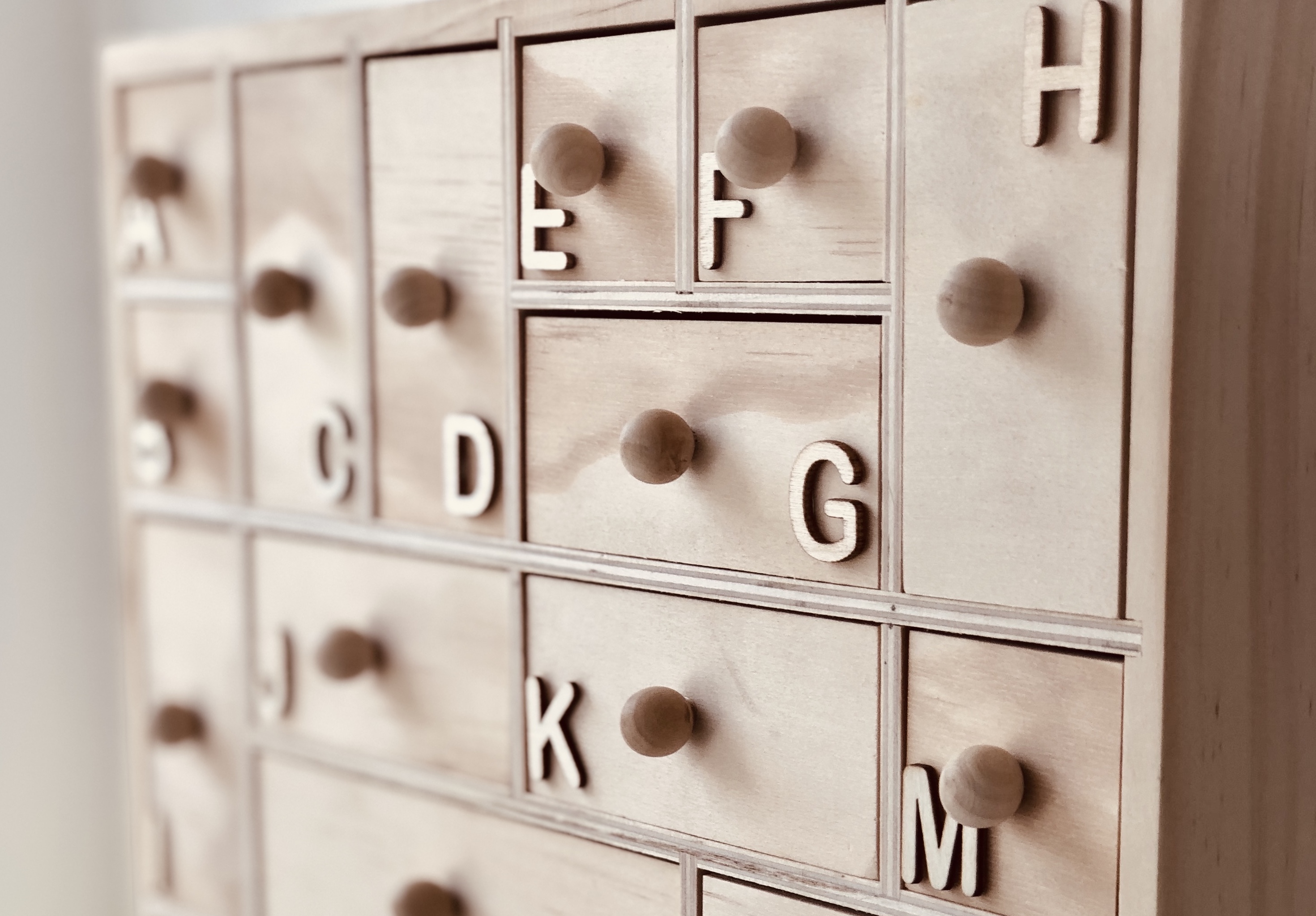 6 HYGGEHAUS+Organizer+Countertop+Apothecary+Handmade