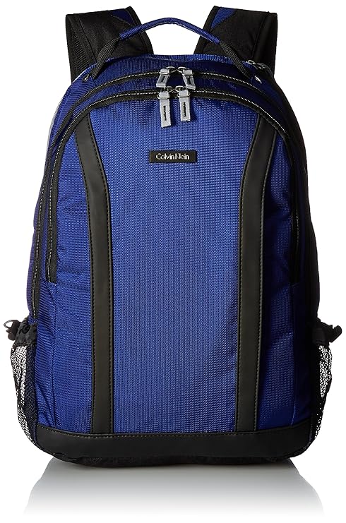 blue calvin klein backpack
