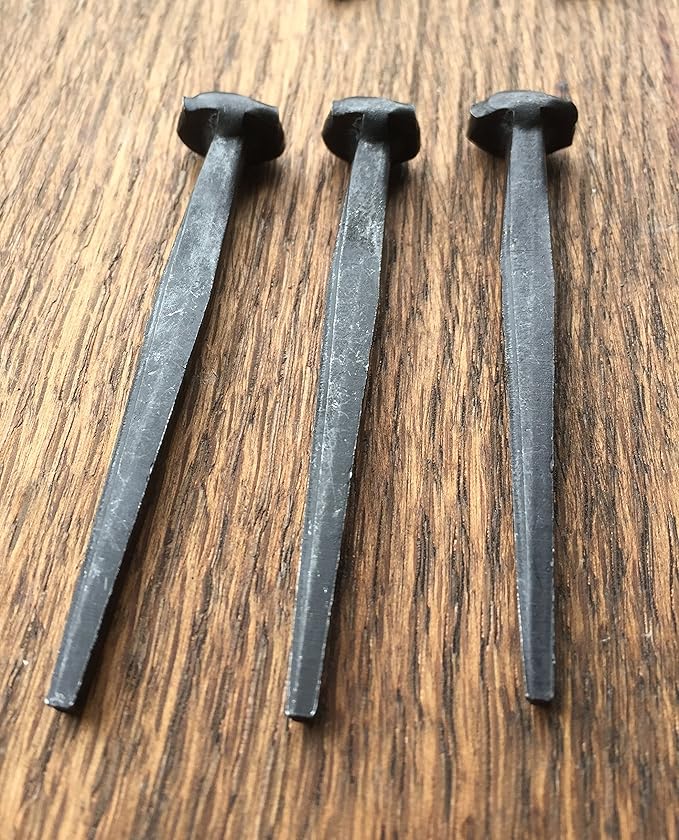 2.5" Vintage Rose Head Nail (10)