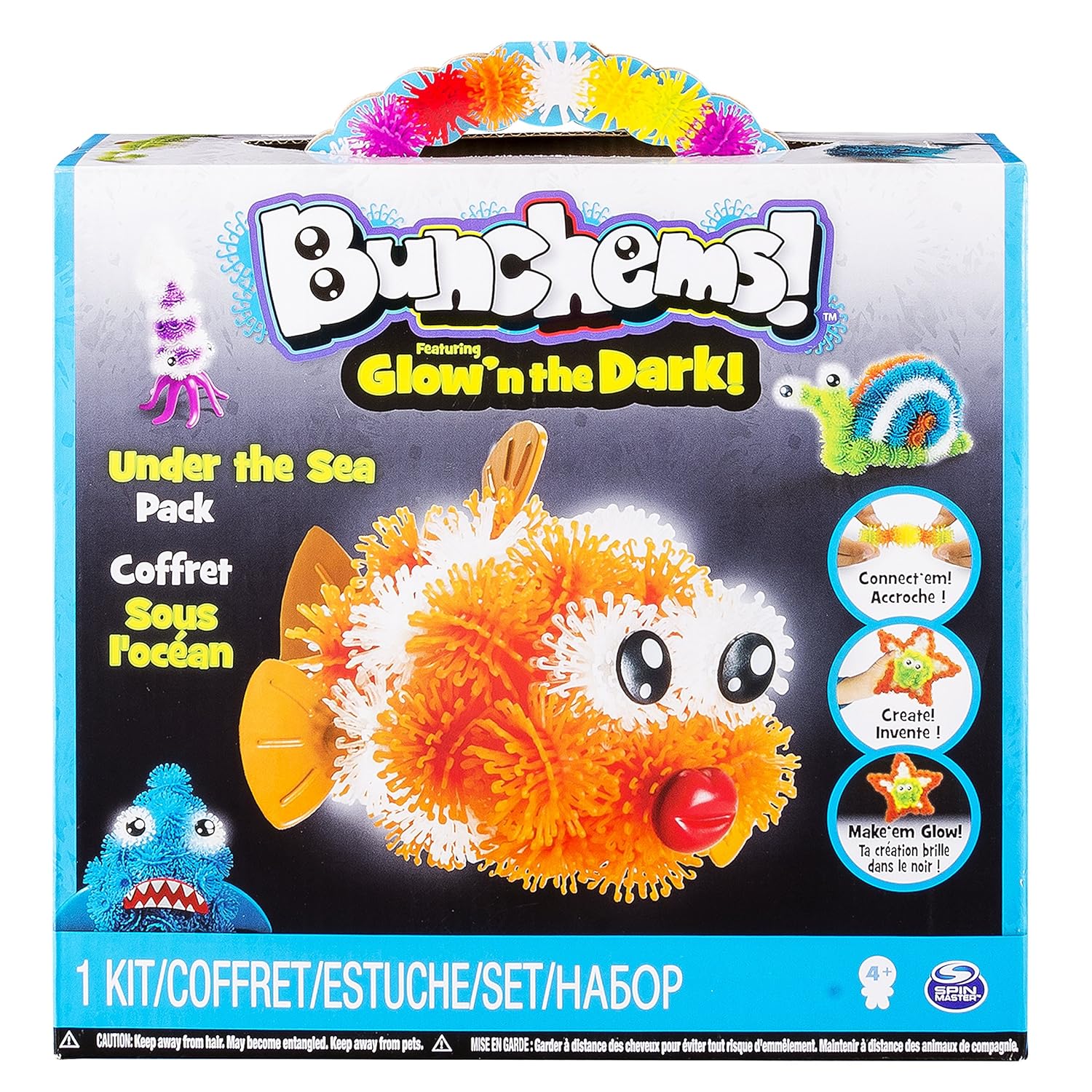 pack Bunchems phosphorescents 'Glow in the dark'