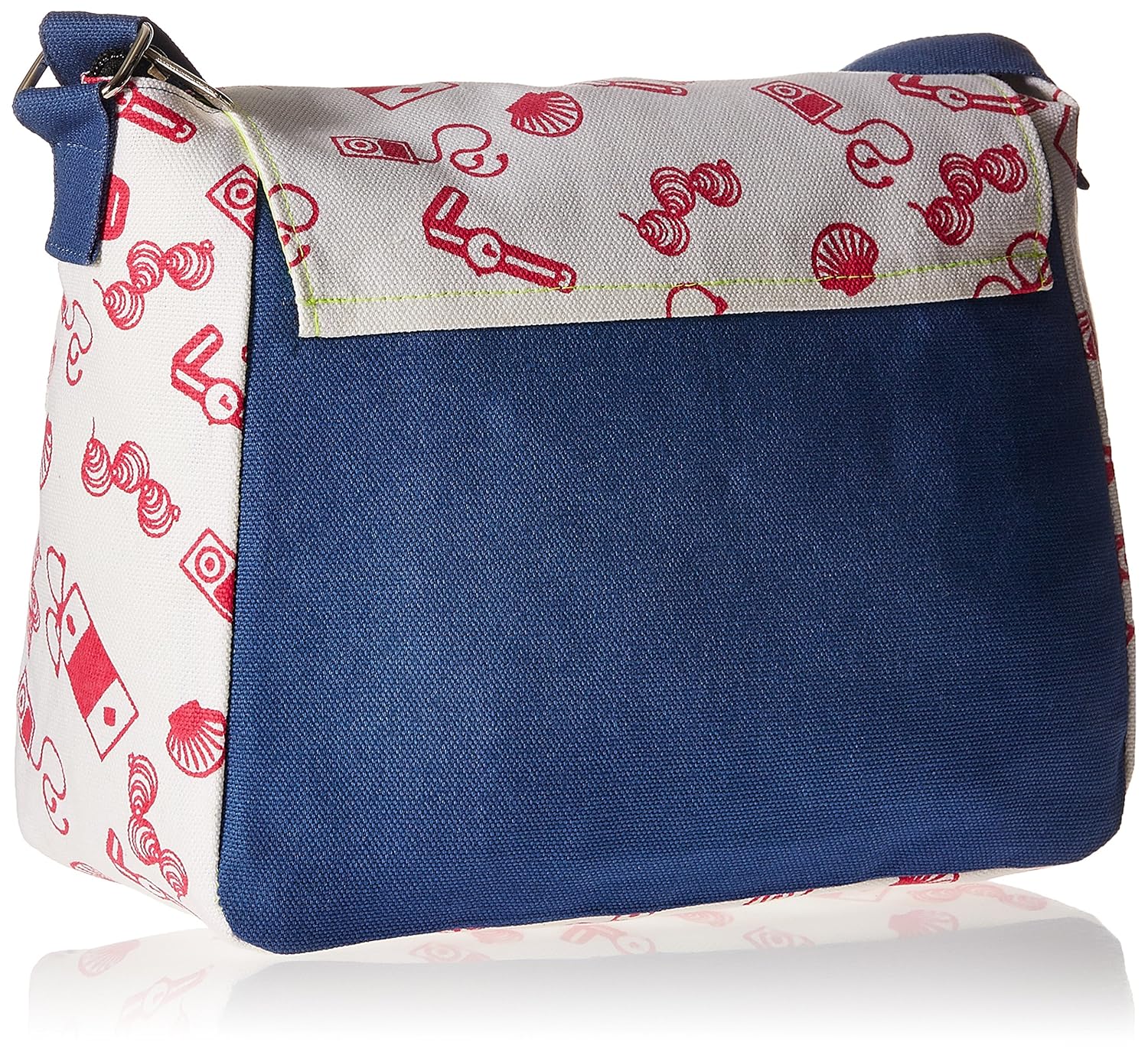 kanvas katha women's sling bag (navy blue) (kkvgt001)