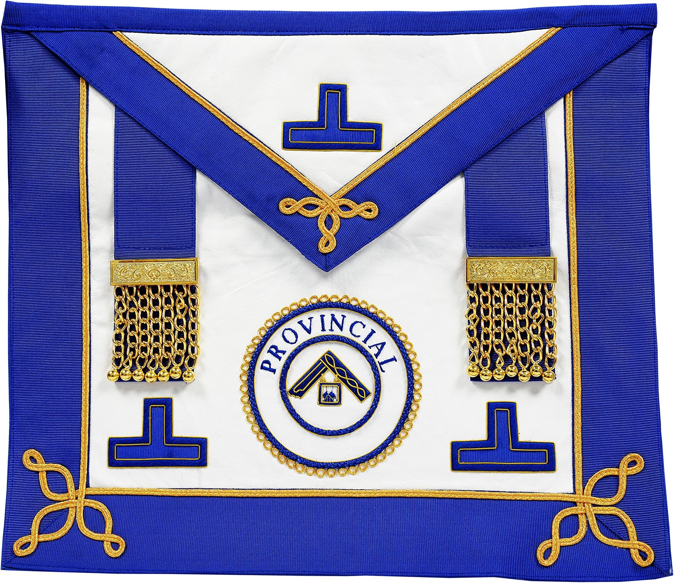 Masonic Regalia, Provincial and District Undress Apron, Lambskin Leather