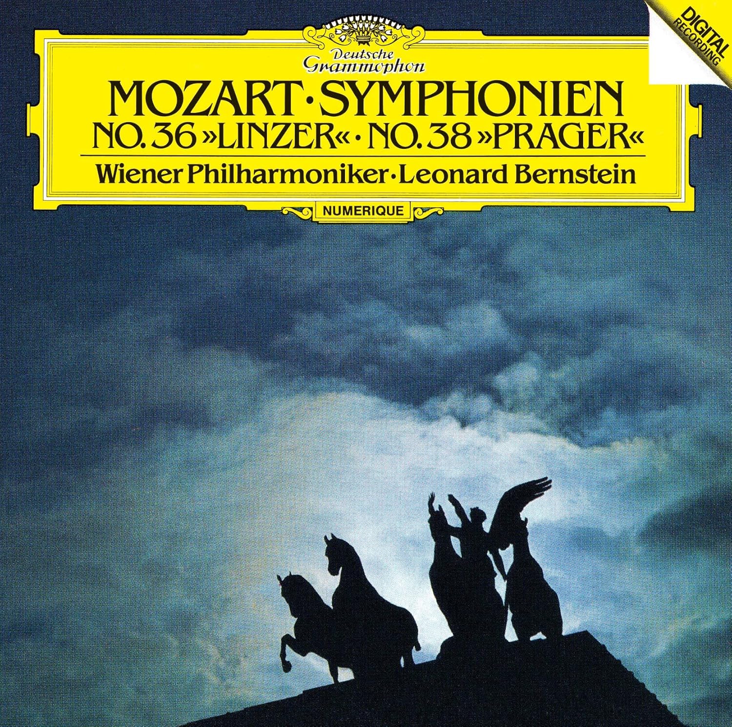 Mozart Symphony 36 Linz & 38 Prague by Mozart / Bernstein, Leonard