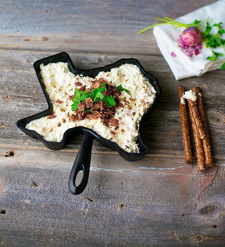 American Skillet CompanyArt of the State Texas PreSeasoned Cast Iron