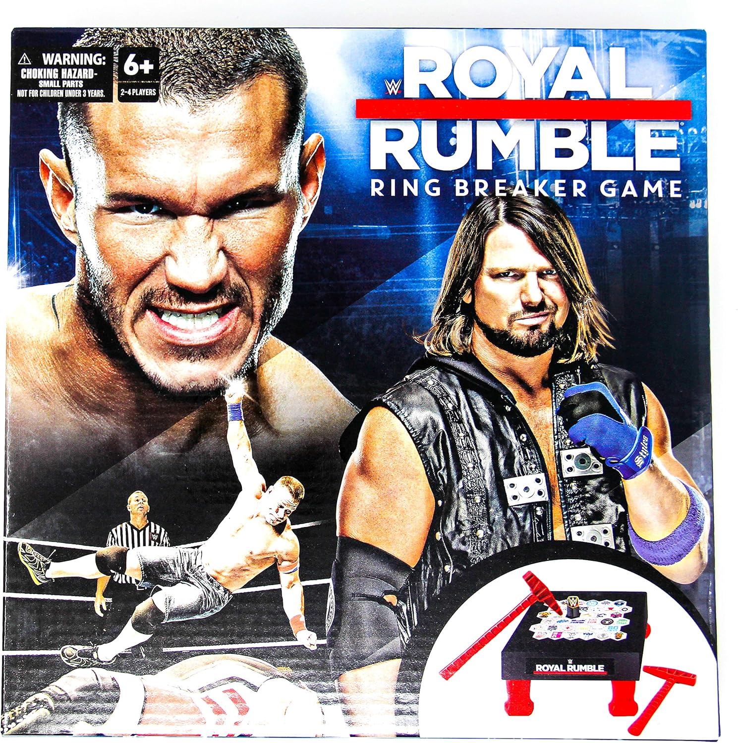 Amazon Com Wwe Royal Rumble Ring Breaker Game Toys Games
