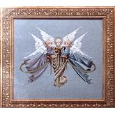 Kit Broderie Point De Croix Lavender & Lace - Fairy Dreams De Marylin Leavitt-Imblum
