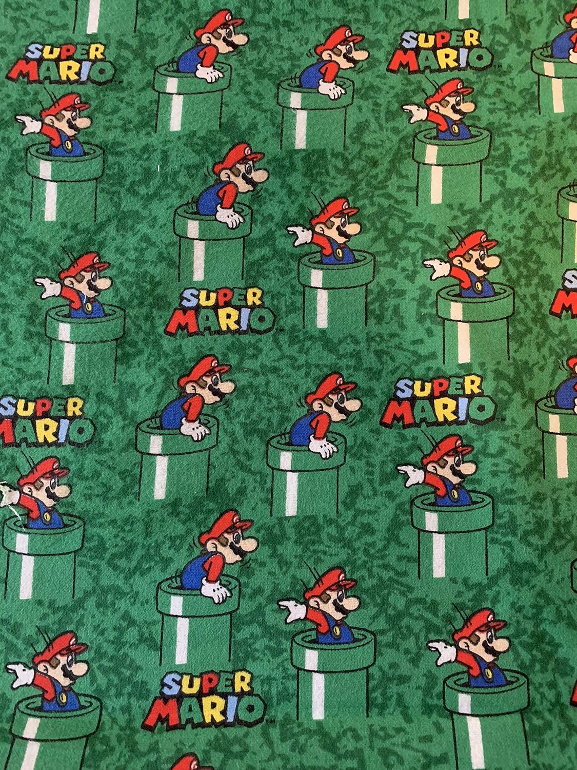 Amazon.com: Mario Brothers weighted blanket in twin on flannel for