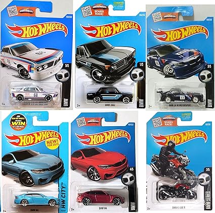 hot wheels bmw series