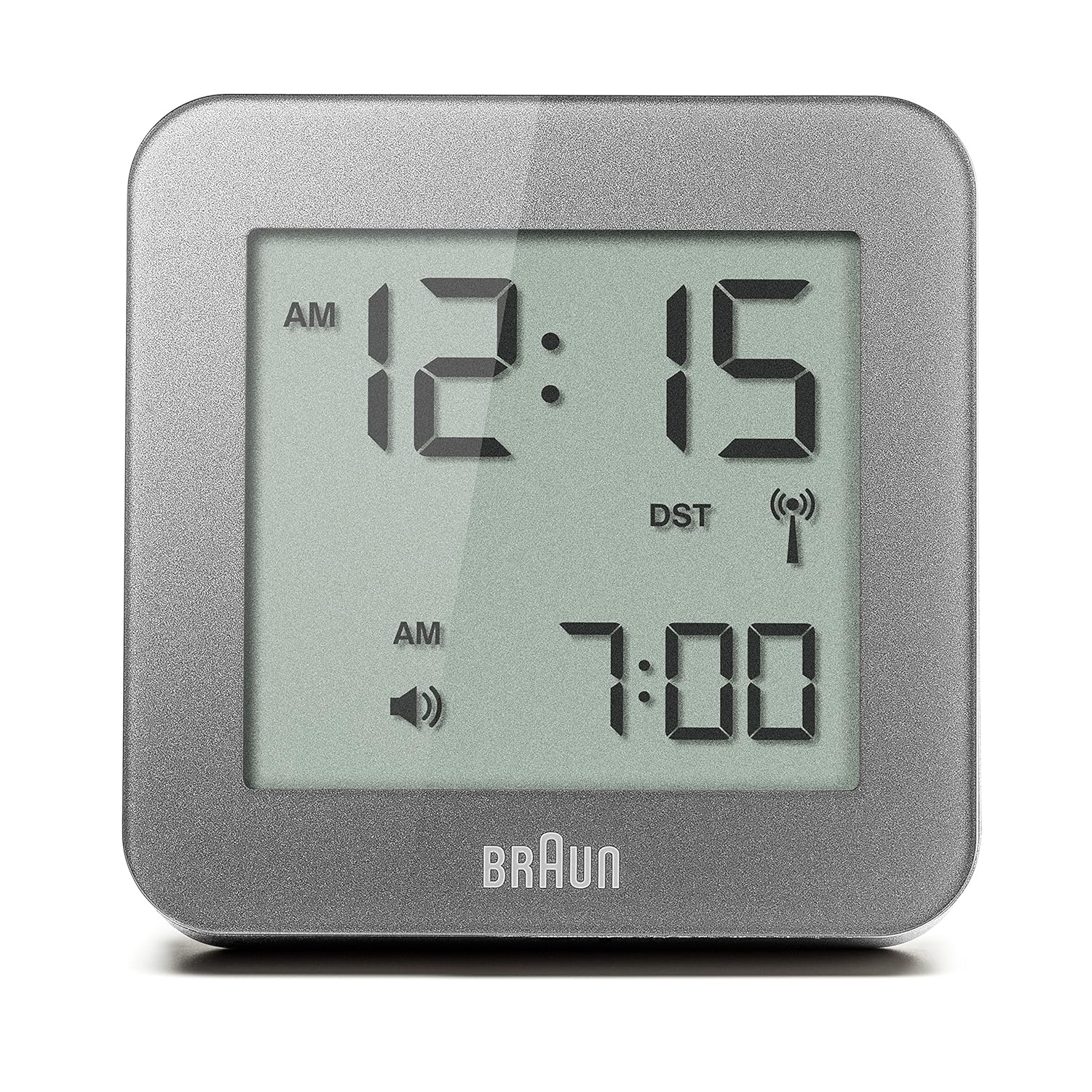 Braun Digital MultiRegion Radio Controlled Alarm Clock with Snooze