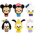 Hallmark Disney Mickey Mouse and Friends Miniature Christmas Ornaments, Set of 6 (0002HCM9227)