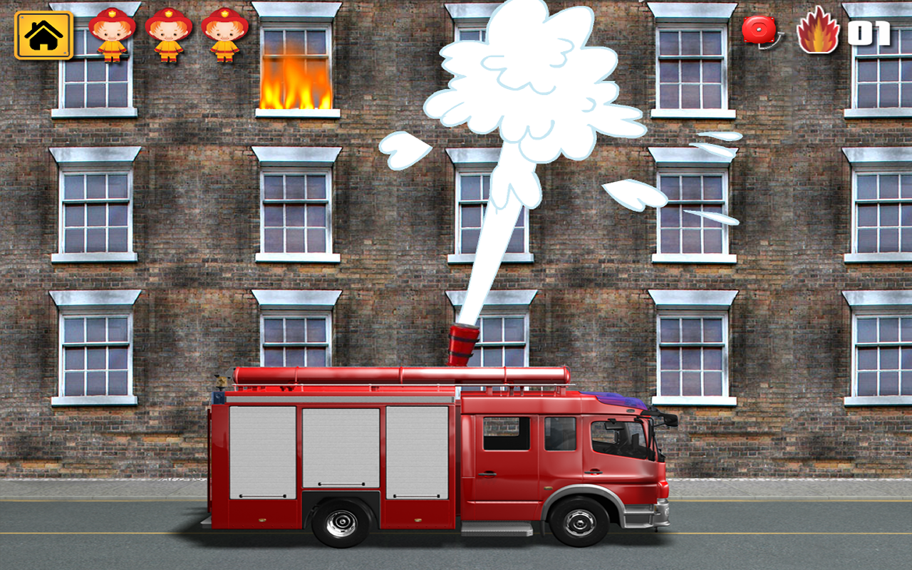 Fire Truck Driving Simulator Game 2020 Emergency Firefighter Gameplay