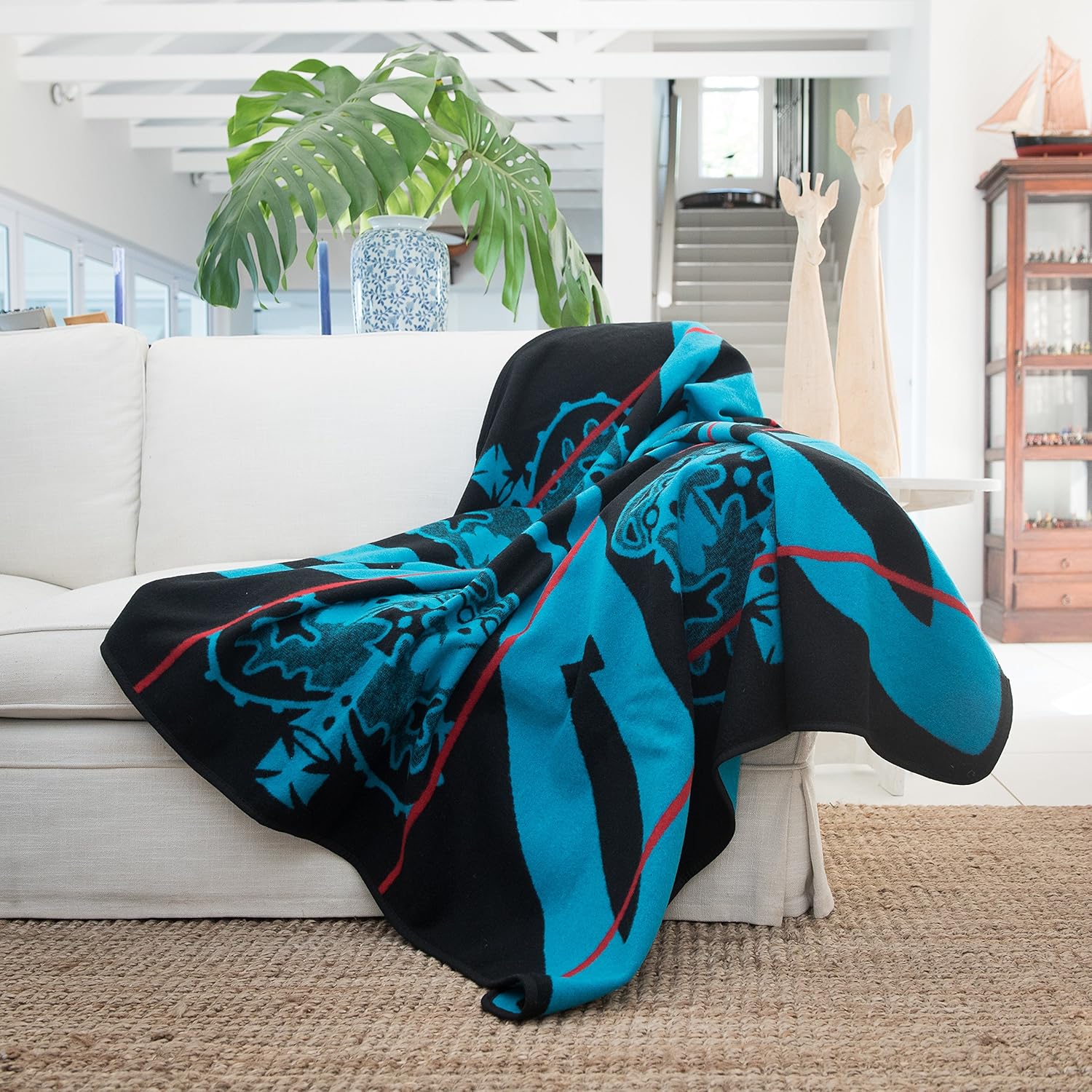 Victoria England Crown BASOTHO Heritage Wool African Blanket for