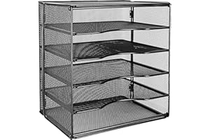 �鶹�� Basics 5 Slot Desk Organizer Tray