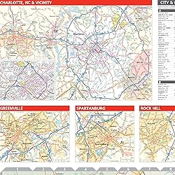 Rand McNally Easy to Read: South Carolina State Map