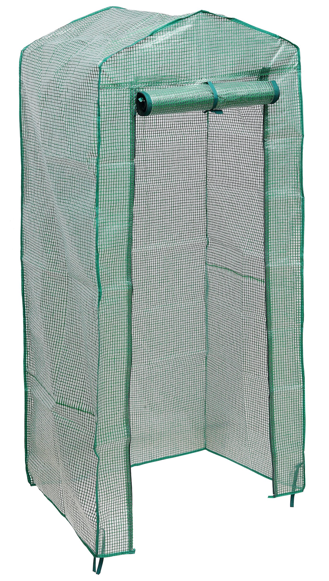 Greenhouse Cover, Waterproof & Wind-Resistance Portable Perfect for 4-Tier Greenhouse, 27"L x 18"W x 63"H (Shelves NOT Include)