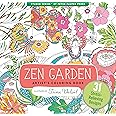 Zen Garden Adult Coloring Book (31 stress-relieving designs) : Peter ...