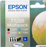 Epson T1295 Multipack Ink Cartridges Black Cyan Magenta Yellow 11.2ml 4-pack view 3