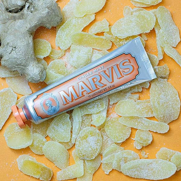 MARVIS GINGER MINT TOOTHPASTE, 3.86 OZ