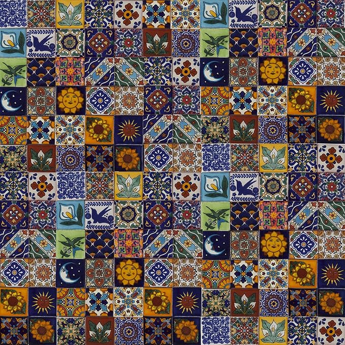 Cerames – Saburo – Azulejos decorativos de colores de la pared