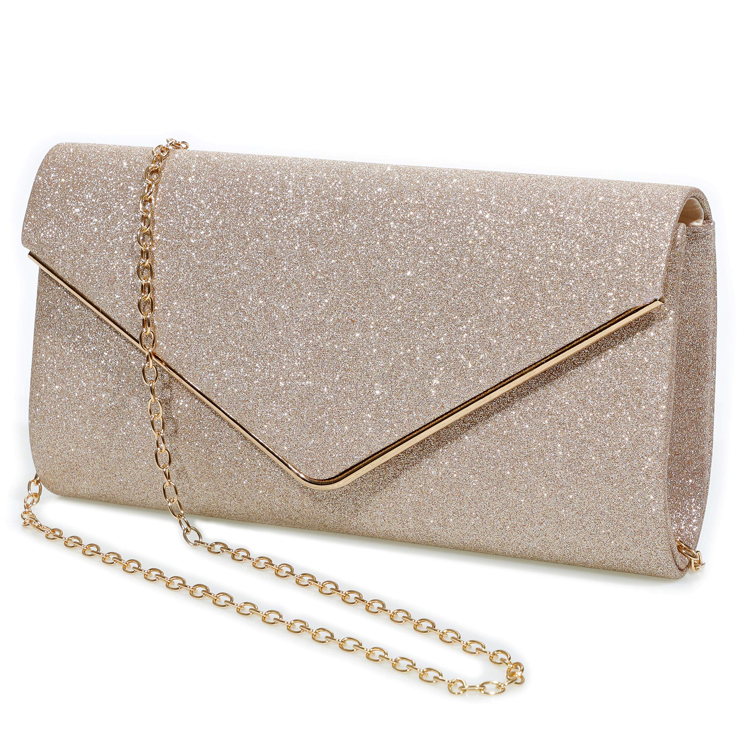 Evening Bag Clutch Purses for Women,Ladies Sparkling Party Handbag