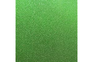 Best Creation A4 Glitter Cardstock, Green, 10 Piece