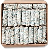 JL Local 20 White Sage Smudge Sticks 4-Inch Sustainably Grown, Intended for Personal Spiritual Growth, Stress Relief and Smudging ~ Smoke Cleansing ~ Wholesale/Bulk Sage
