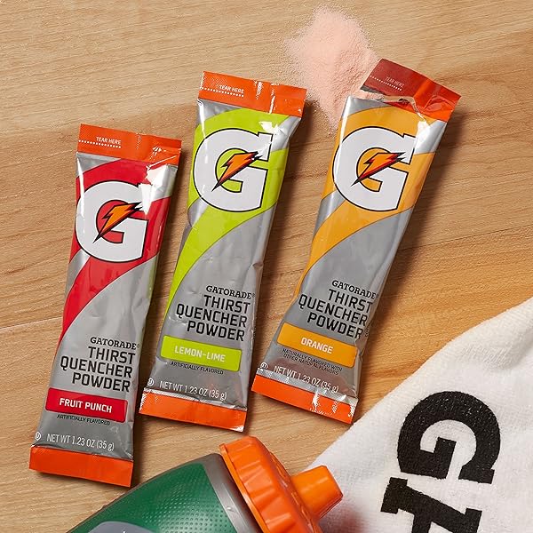 GATORADE, POWDERED DRINK MIX, 51OZ CANISTER (PACK OF 2) (CHOOSE FLAVOR) (ORANGE)