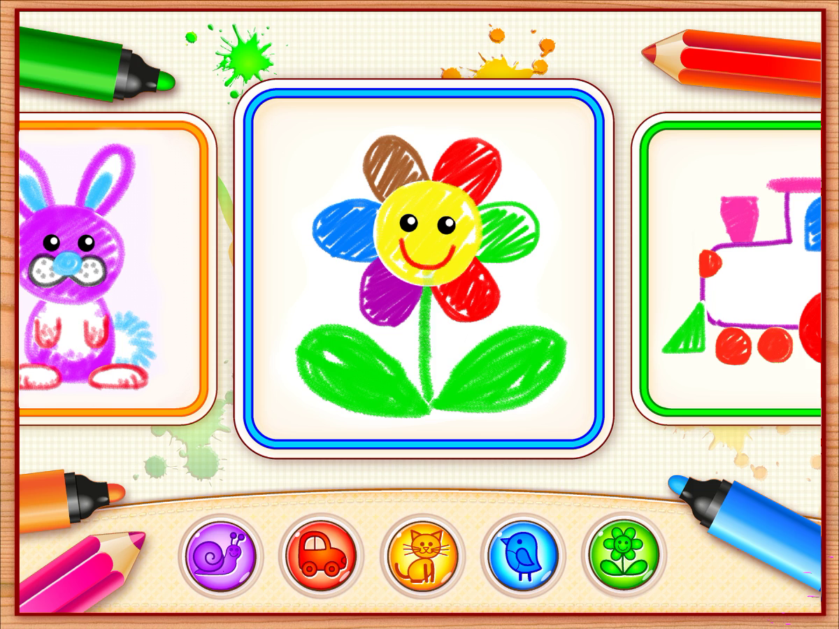 Painting Games for Kids, Girls Full App on the Amazon Appstore