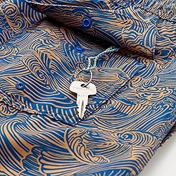 Huckberry Wellen Performance Lined Swim Trunks