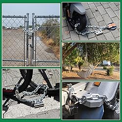 OKG Heavy Duty Security Chain, 3.9ft x 5/16" Thick