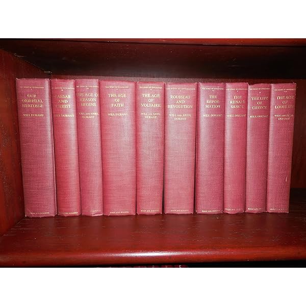 The Story of Civilization - Full 11-Volume Set: Durant, Will, and