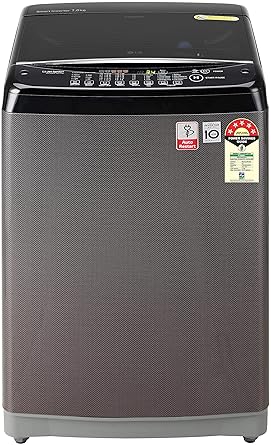 LG 7.0 Kg Inverter Fully-Automatic Top Loading Washing Machine (T70SJBK1Z, Black Knight)