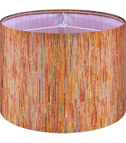 Cabilock Pantalla De Lámpara De Mesa De Lino 40x27 Cm | Suaviza La Luz Y Decora Con Estilo Vintage | Reemplazo Universal