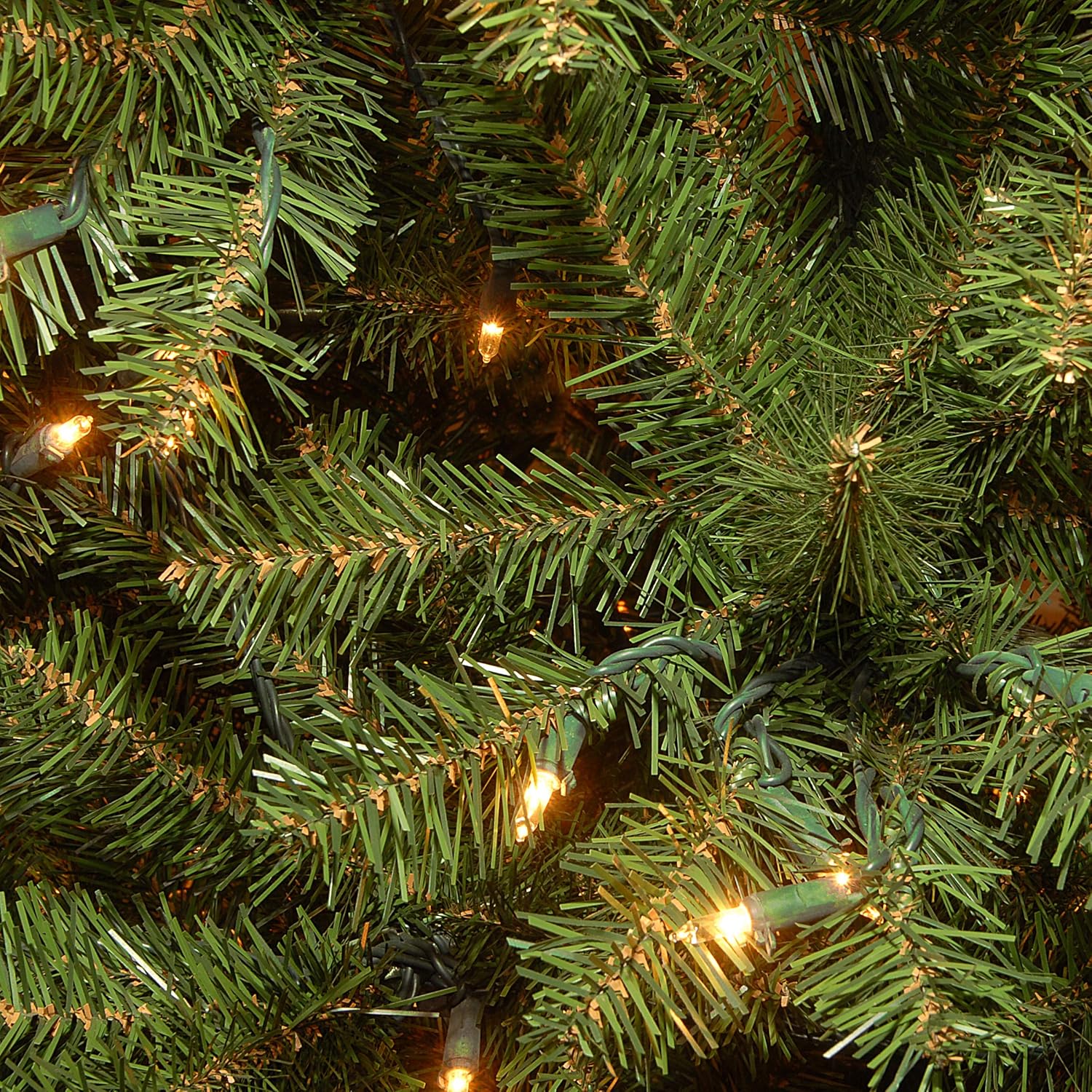 Amazon Com National Tree 7 Foot Aspen Spruce Tree With 400 Clear