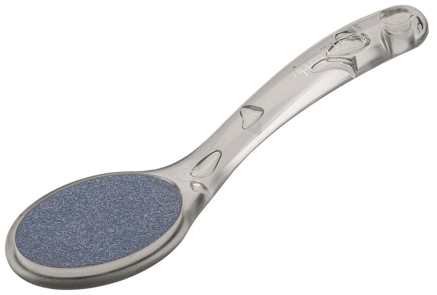 Nippes Solingen Ceramic Rasp Smoke | Double-Sided Foot Rasp | Coarse & Fine Callus Remover
