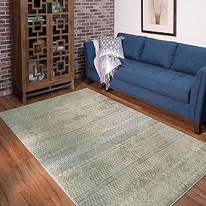 Mohawk Home Prale Earth Geometric (8' X 10') Area Rug