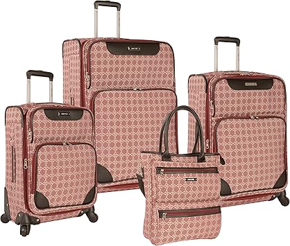 nine west burgundy luggage