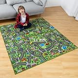 JOYIN Kids City Town Rug 150x80cm, Interactive Road Play Carpet view 8