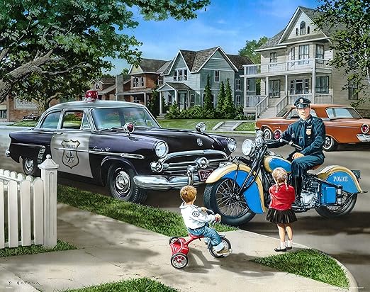 Amazon Com Apple Creek Indian Motorcycle Police Car Law