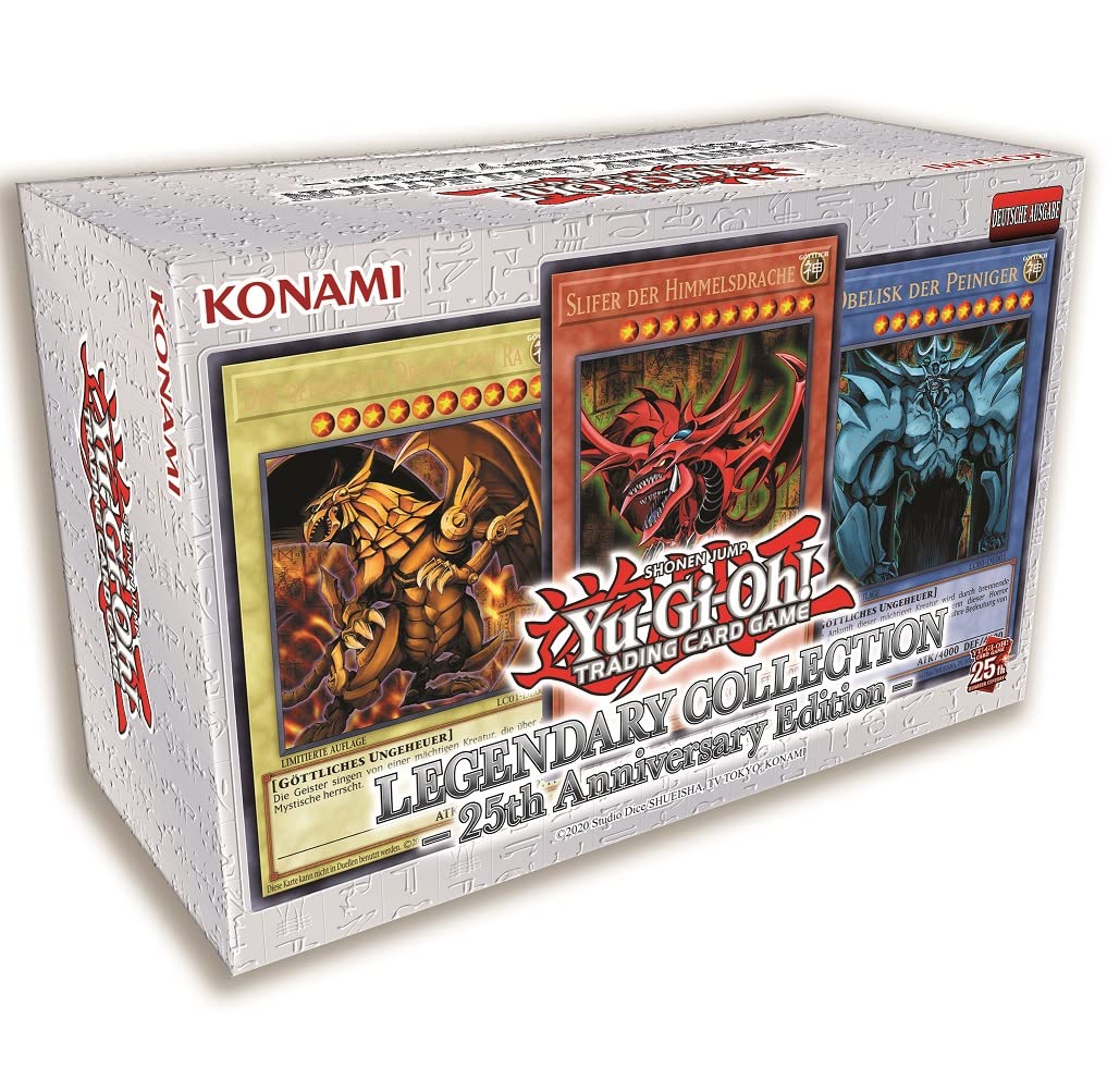 Yu-Gi-Oh! Trading Card Game 4012927166796 Legendary Collection 25th Anniversary German Edition 1st Edition