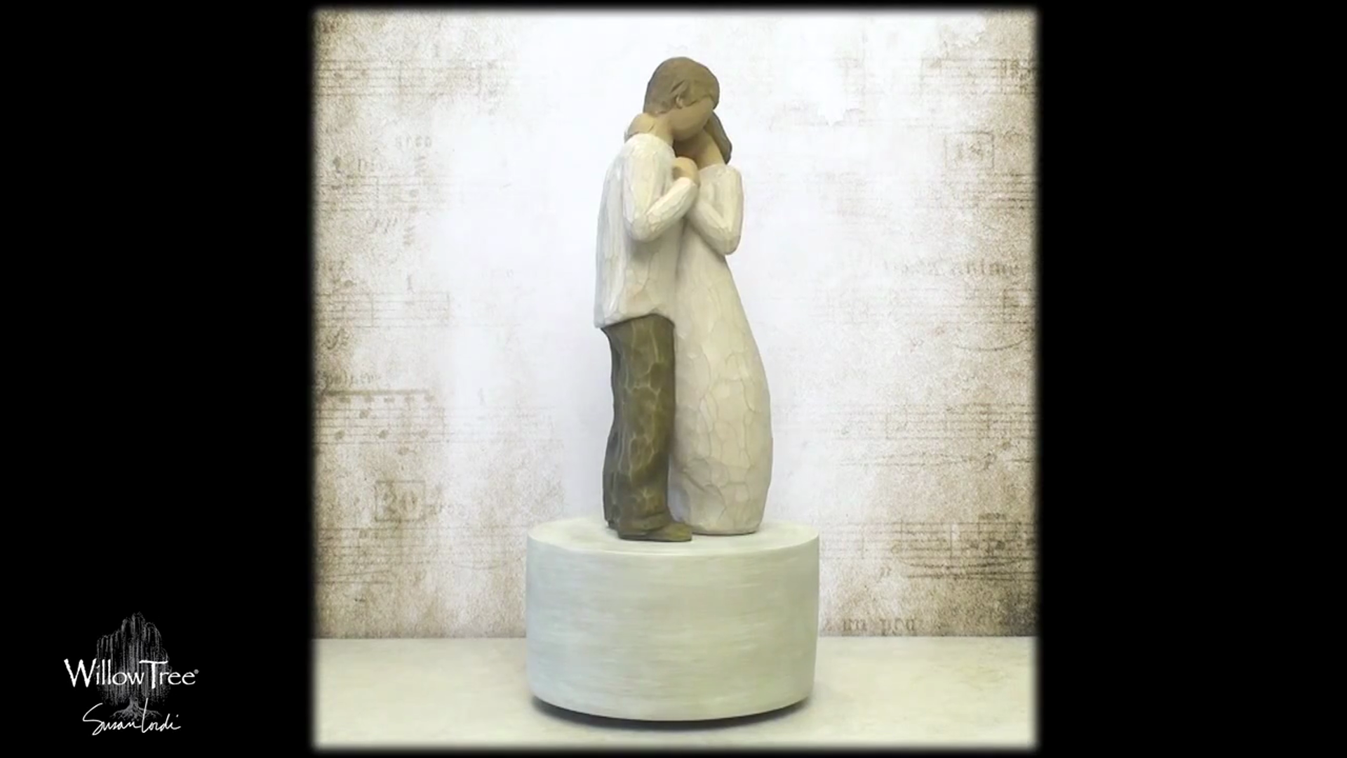 Watch Willow Tree Promise Musical, Sculpted Hand-Painted Musical