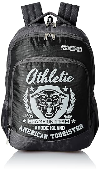 American Tourister 27 Ltrs Black Casual Backpack (AMT VOLT BACKPACK 02 - BLACK)